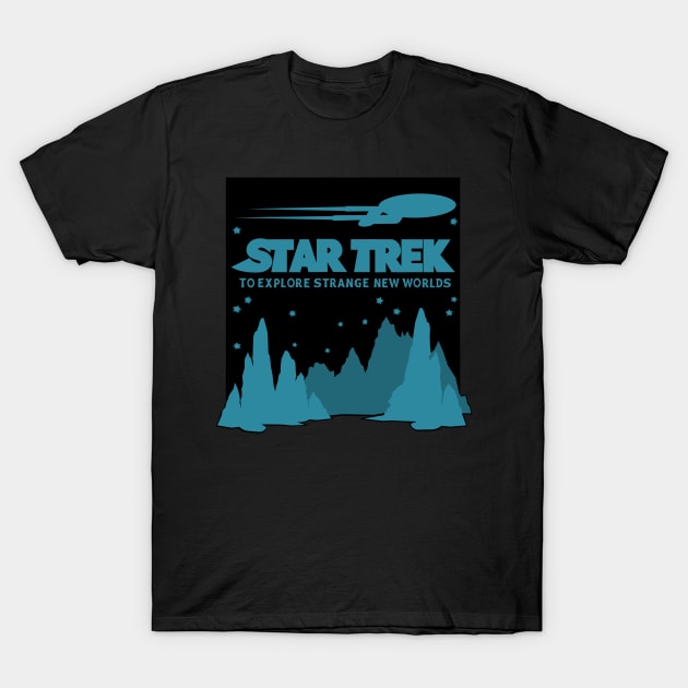 Star trek T-Shirt by mypointink